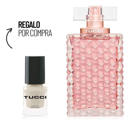 Kit Perfume Mujer Tucci Anima Edp 100 Ml + Esmalte Latte 100