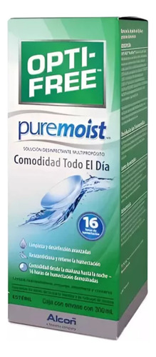 Opti-free Pure Moist Solucion Desinfectante Humectante 300ml