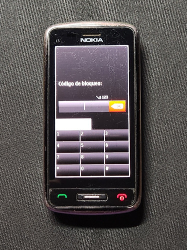Nokia C6-01 Prendiendo, Tiene Código, Para Piezas O Reparar