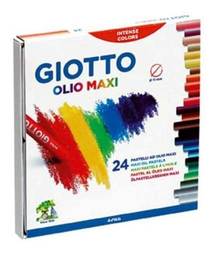 Pasteles Óleo | 24 Colores | Giotto