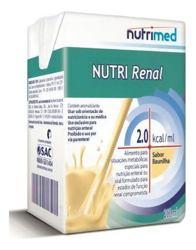 Nutri Renal 20kcalml 200ml Nutrimed
