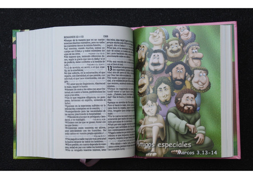 Santa Biblia Amigos Por Siempre-reina Valera Tapa Dura Celes
