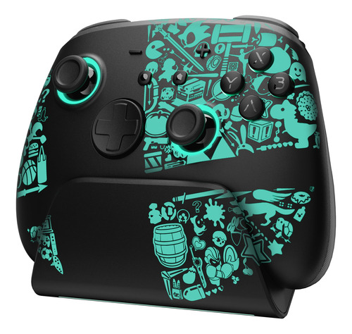 Controlador Switch Pro Palpow Luminex Com Base De Carregamen