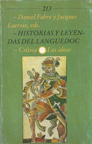 Historias Y Leyendas Del Languedoc. Fabre Y Lacroix, Eds
