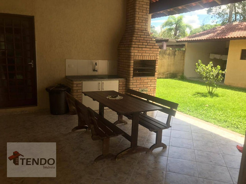 Chácara Com 4 Dormitórios À Venda, 1260 M² Por R$ 1.600.000 - Balneário Palmira - Ribeirão Pires/sp - Ch0041