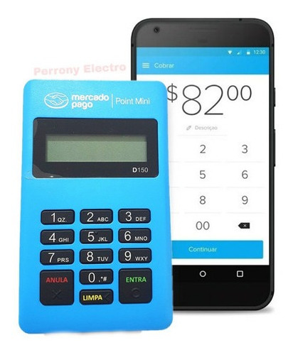 Imagem 2 de 10 de Máquina De Cartão Débito E Crédito Point Mini - Mercado Pago