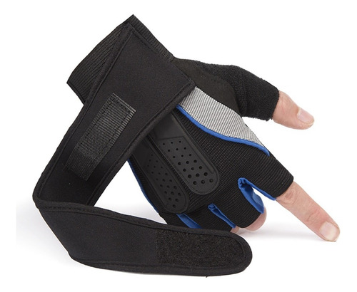 Imagen 5 de 7 de Guantes Tácticos Para Gimnasio, Pesas Unisex Rosa, L