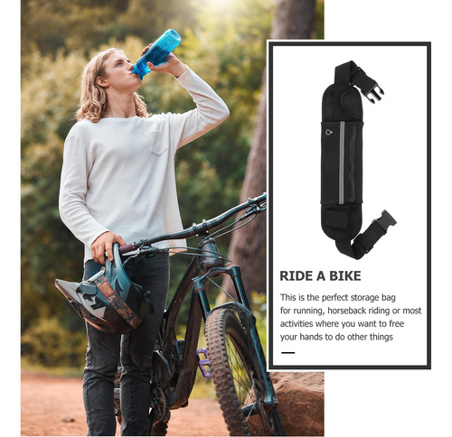 Riñonera Invisible Antirrobo, Cartera Deportiva Oculta, 1 Un