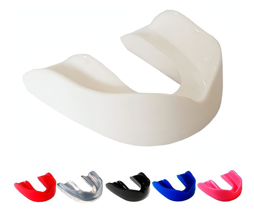 Protetor Bucal Basico Spank Cor Branco Sabor Sem Sabor