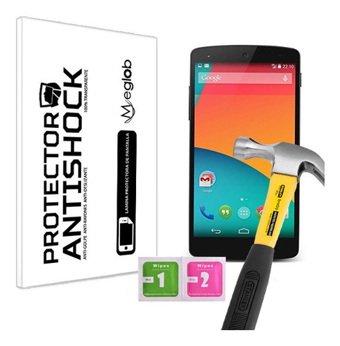 Protector De Pantalla Anti-shock LG Google Nexus 5