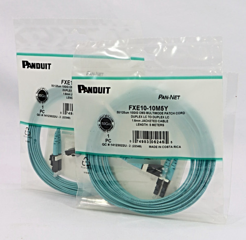 Cable De Fibra Óptica Panduit Mod. Fxe10-10m5y (nuevo)