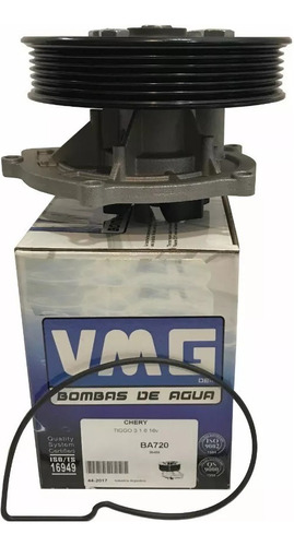 Bomba De Agua Vmg Chery Tiggo 3 1.6 16v