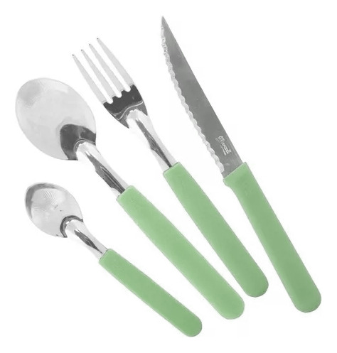 Set X16 Cubiertos Carol Cuchillo Cuchara Tenedor 