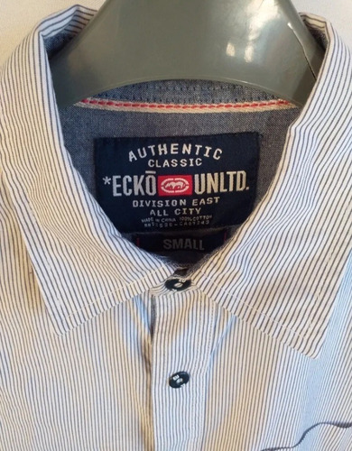 Camisa De Hombre Talle S Ecko Unlimited Impecable, Cataleya (Usado)