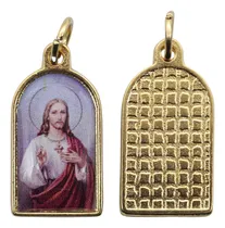 Comprar 10 Medallas Dijes Sagrado Corazon Jesus 25mm Souvenirs 