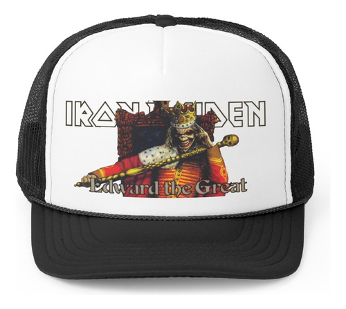 Rnm-453 Gorro Jockey - Iron Maiden Edward The Great