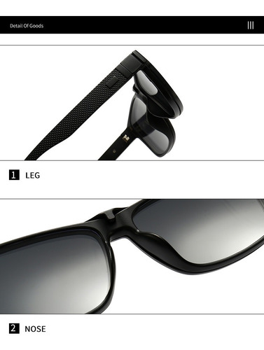 Imagen 8 de 10 de Lentes Oftalmológicos 5 Micas Intercambiables Mod 2319a
