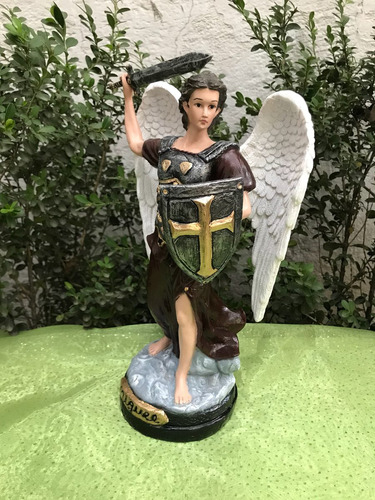 Figura De San Miguel Arcangel Protección Hogar Y Negocios