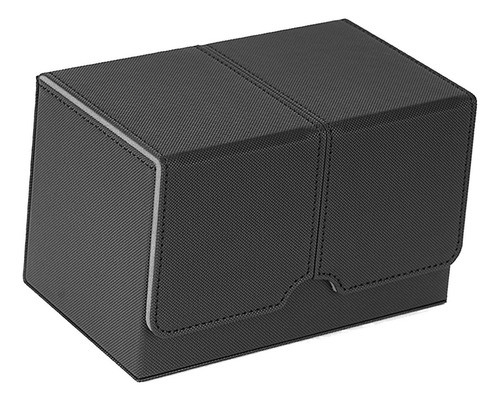 Card Deck Box Protectores De Tarjetas De Juego Negro Y Gris
