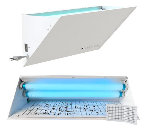 Kit 3 Aparelho Armadilha Isca Luminosa Easy Up 30 Mata Mosca