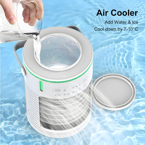 Unidade De Ar Condicionado Portátil Ventilador Mini Ac