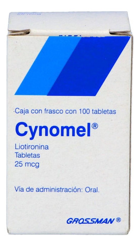 Cynomel 100 Tabletas 25mcg
