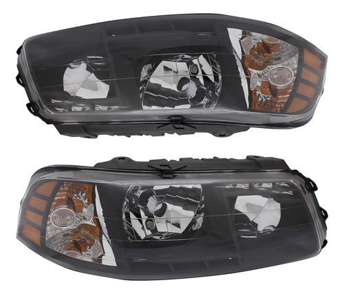 Par Faros Deportivos C/tira Led Pointer 2000-2005 Tipo Audi