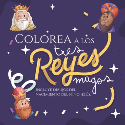 Libro: Los Tres Reyes Magos Un Libro Para Colorear. Libro Pa