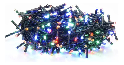 Luz Lineal X 100 Luces  Led Decoración Navidad 7.5 Metros 