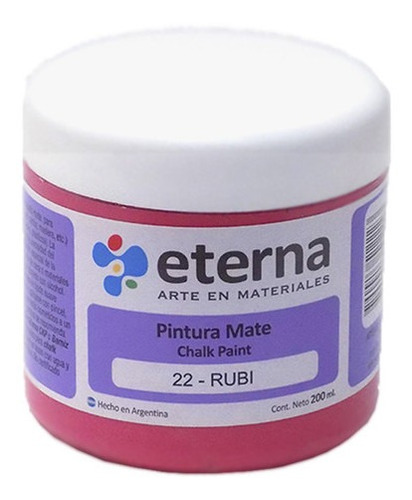 Pintura Mate Chalk Paint 200 Ml Rubi