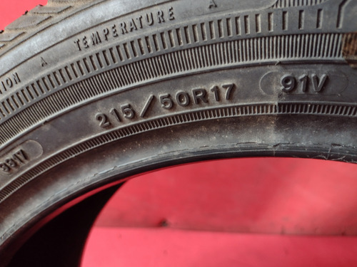 Pneu 215 50 Aro 17 Goodyear Efficientgrip Performance Usado (Usado)