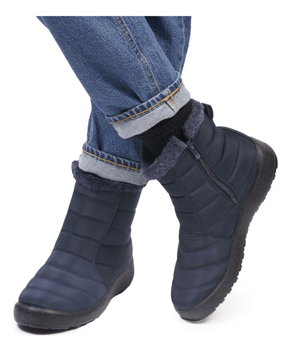 Bota Mujer Azul Aneu Thunder Blue