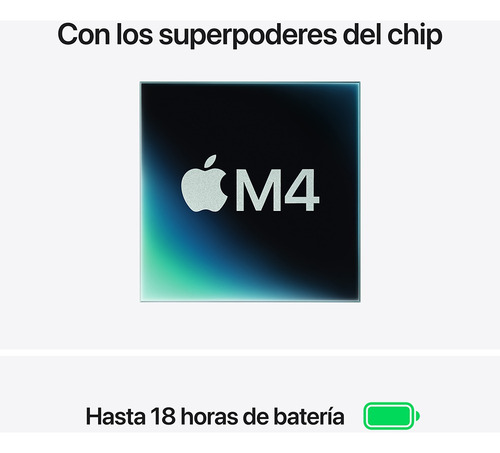 Macbook Air De 15 Pulgadas: Chip M4 512 gb Ssd - Color Plata Color Plata