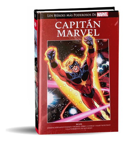 Novela Gráfica Marvel Red - Capitán Marvel