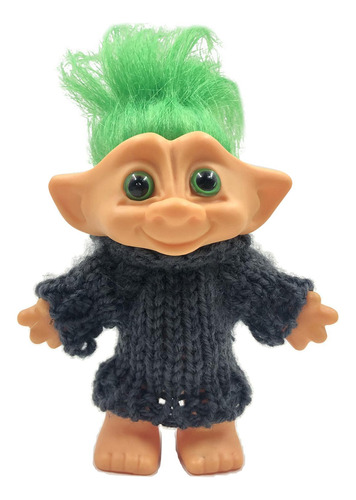 Muñeca De Trolls Con Pelo Y Ropa, Pelo Verde Pelo Verde