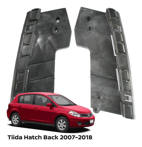 Juego Soportes De Faros Tiida Hatch Back 2007 Nissan