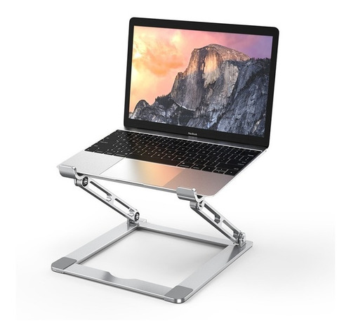 Imagen 1 de 5 de Soporte Laptop De Alumnio, Plegable, Estable Y Ajustable