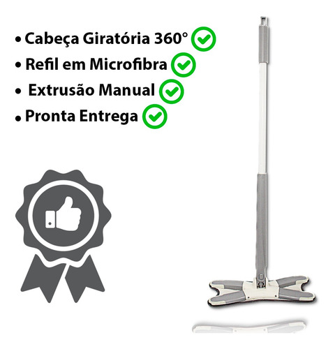 Xmop Com Extrusão Rodo 360 Grau Rodo Que Torce Pano Novo