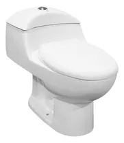 Comprar Inodoro De Doble Descarga, Tanque Bajo Y Una Pieza - Blanco