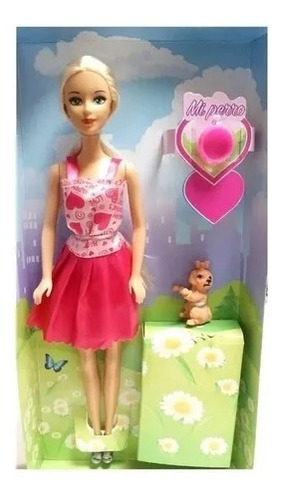 Imagen 3 de 6 de Muñeca Kiara Y Su Mascota Poppi Doll Accesorios Piu Online