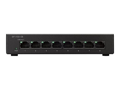 Cisco Systems 8 Port Switch Ethernet (sf110d08na)
