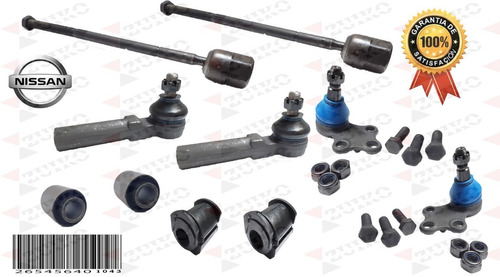 Kit Rotulas Bieletas Terminales Y Bujes Nissan Quest 93-03