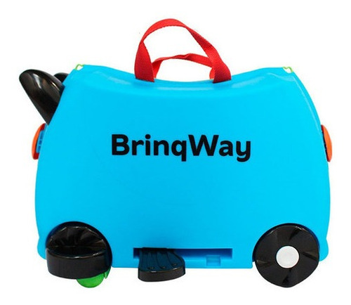 Imagem 4 de 6 de Mala Infantil Viagem Escolar Carrinho C/ Puxador E Rodinhas
