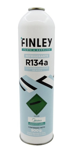 Lata Gas Refrigerante Finley R134a 900gr