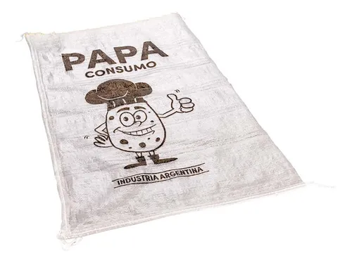 Bolsa Agro Rafia Papa Cristal Impresa Venti (40*70cm) X 50 U