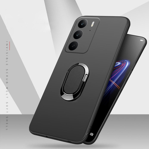 Capa Para Realme C75 4g Com Anel De Silicone Adsorvível