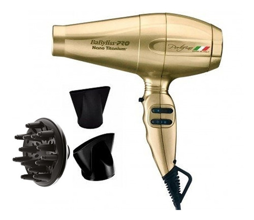 Secadora Babyliss Pro Portofino Gold (bntg6610pe)