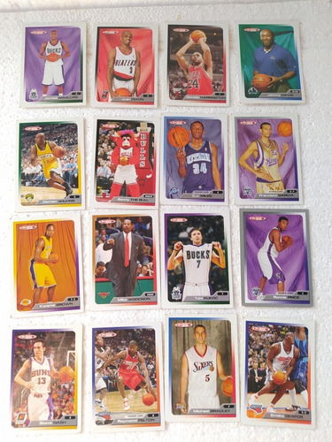 16 Tarjetas Coleccionables Nba Topps -  