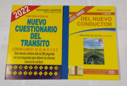 Pack Conductor Y Ensayo Cuestionario Y Preguntas 2 Libros