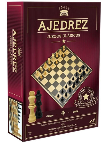 Ajedrez Juegos Clasicos Mod.jca943 Marca Novelty®